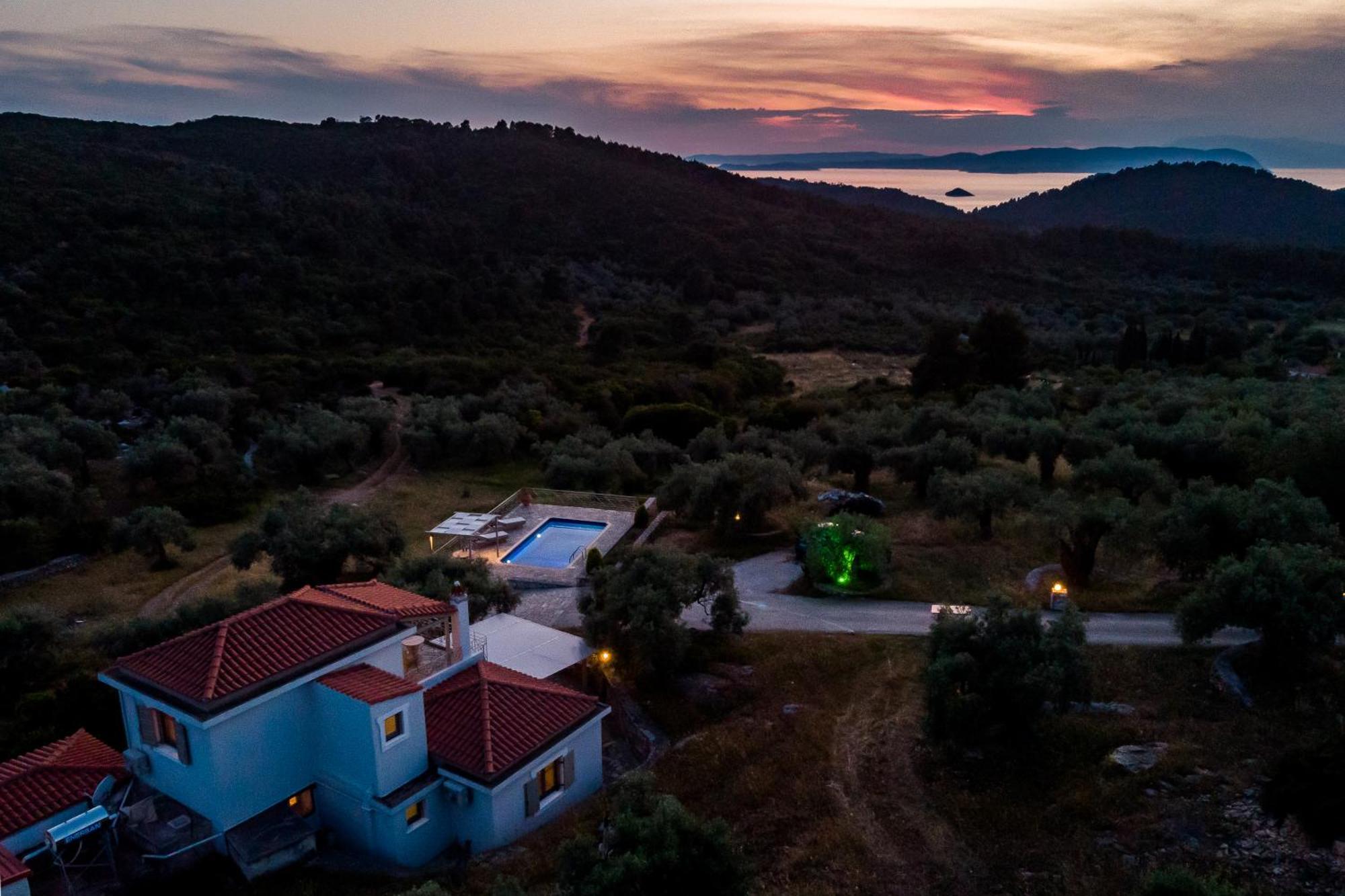 Villa Nektaria Alikiász Kültér fotó