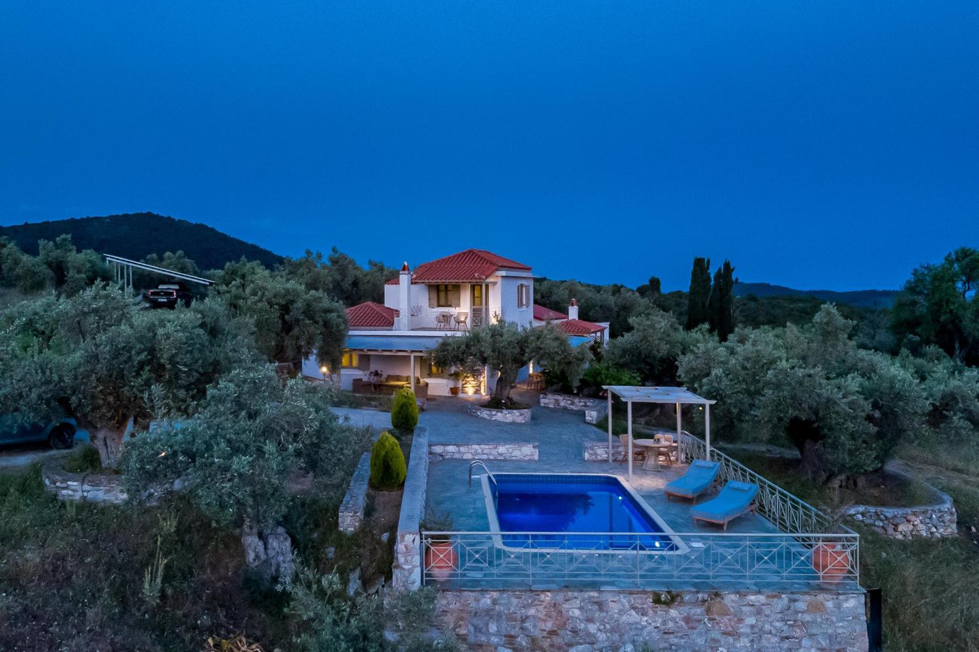 Villa Nektaria Alikiász Kültér fotó